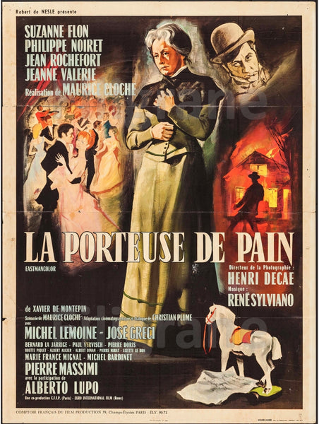 LA PORTEUSE de PAIN FILM Rlcl-POSTER/REPRODUCTION d1 AFFICHE VINTAGE