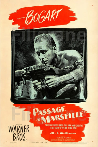 PASSAGE to MARSEILLE FILM Rkcx-POSTER/REPRODUCTION d1 AFFICHE VINTAGE