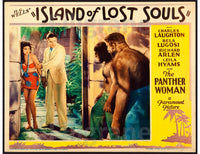 CINéMA ISLAND of LOST SOULS Ryei-POSTER/REPRODUCTION d1 AFFICHE VINTAGE
