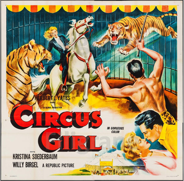 CIRCUS GIRL FILM Roub-POSTER/REPRODUCTION d1 AFFICHE VINTAGE