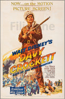 DAVY CROCKETT FILM Rfif-POSTER/REPRODUCTION d1 AFFICHE VINTAGE