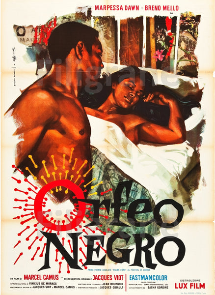 ORFEO NEGRO FILM Rgku-POSTER/REPRODUCTION d1 AFFICHE VINTAGE