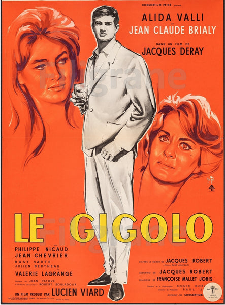 LE GIGOLO FILM Rphi-POSTER/REPRODUCTION d1 AFFICHE VINTAGE