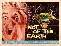 NOT of this EARTH FILM Rfoi-POSTER/REPRODUCTION d1 AFFICHE VINTAGE