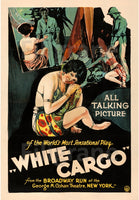 WHITE CARGO FILM Rndb-POSTER/REPRODUCTION d1 AFFICHE VINTAGE