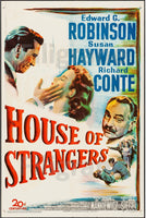 HOUSE of STRANGERS FILM Rnmo-POSTER/REPRODUCTION d1 AFFICHE VINTAGE
