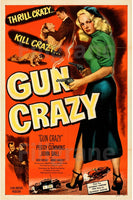 GUN CRAZY FILM Rinw-POSTER/REPRODUCTION d1 AFFICHE VINTAGE