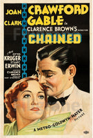 CHAINED FILM Ryci-POSTER/REPRODUCTION d1 AFFICHE VINTAGE