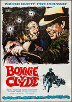 BONNIE and CLYDE FILM Rack-POSTER/REPRODUCTION d1 AFFICHE VINTAGE