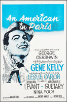 AN AMERICAN IN PARIS FILM Rlfd-POSTER/REPRODUCTION d1 AFFICHE VINTAGE