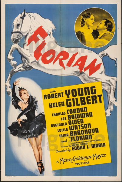 FLORIAN FILM Rbbr-POSTER/REPRODUCTION d1 AFFICHE VINTAGE