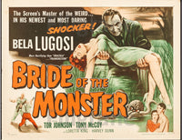 BRIDE of the MONSTER FILM Ruua-POSTER/REPRODUCTION d1 AFFICHE VINTAGE