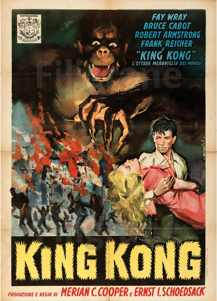 KING KONG FILM Ryci-POSTER/REPRODUCTION d1 AFFICHE VINTAGE