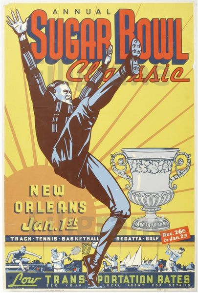 SPORT SUGAR BALL CLASSIC  Rvwd-POSTER/REPRODUCTION d1 AFFICHE VINTAGE