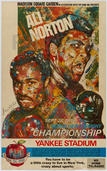 SPORT BOXE ALI NORTON Ratt-POSTER/REPRODUCTION d1 AFFICHE VINTAGE