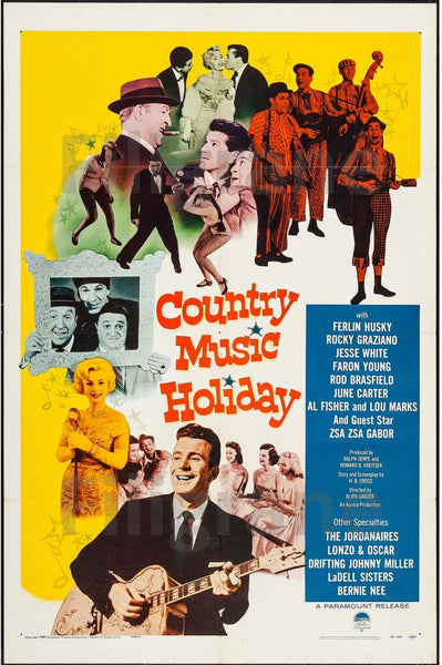 COUNTRY MUSIC HOLIDAY FILM Rsci POSTER/REPRODUCTION  d1 AFFICHE VINTAGE
