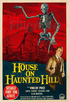 HOUSE on HAUNTED HILL FILM Ruii POSTER/REPRODUCTION  d1 AFFICHE VINTAGE