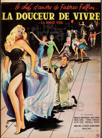 LA DOLCE VITA FILM Rsie-POSTER/REPRODUCTION d1 AFFICHE VINTAGE