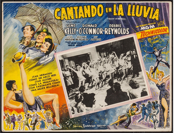 FILM CANTANDO en la LLUVIA Rypx-POSTER/REPRODUCTION d1 AFFICHE VINTAGE
