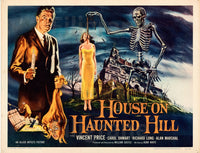 CINéMA HOUSE ON HAUNTED HILL Rmgz-POSTER/REPRODUCTION d1 AFFICHE VINTAGE