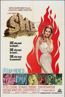 FILM URSULA ANDRESS Rnte-POSTER/REPRODUCTION d1 AFFICHE VINTAGE