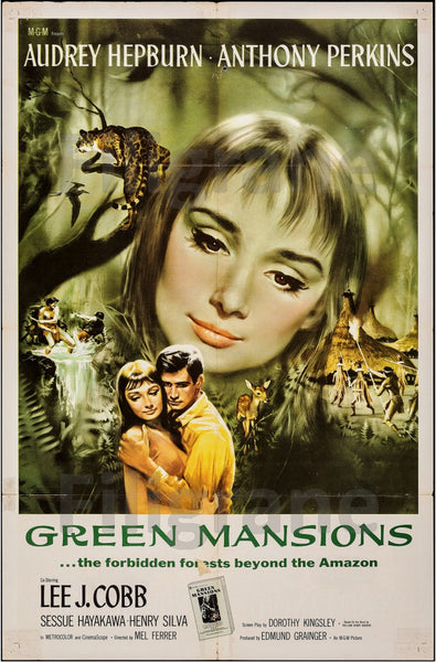 FILM GREEN MANSIONS Rinj-POSTER/REPRODUCTION d1 AFFICHE VINTAGE