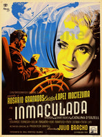 FILM INMACULADA Rjxr-POSTER/REPRODUCTION d1 AFFICHE VINTAGE