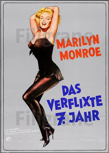 FILM 7 ANS de RéFLEXION Rwgq-POSTER/REPRODUCTION d1 AFFICHE VINTAGE