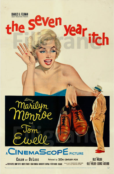FILM 7 ANS de RéFLEXION Rjpt-POSTER/REPRODUCTION d1 AFFICHE VINTAGE