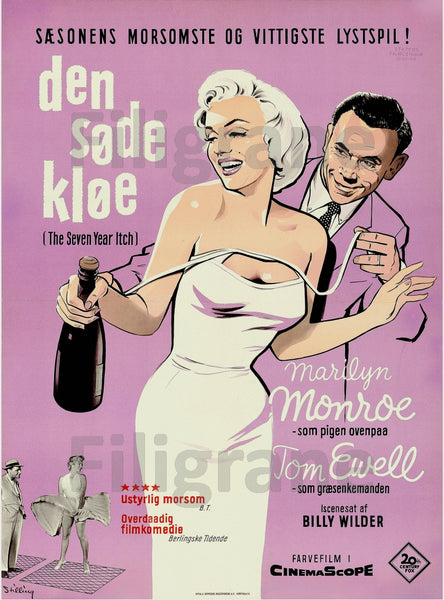 FILM 7 ANS de RéFLEXION Ruvw-POSTER/REPRODUCTION d1 AFFICHE VINTAGE