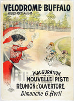 VéLODROME BUFFALO NEUILLY Rpdq-POSTER/REPRODUCTION  d1 AFFICHE VINTAGE