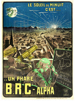 B.R.C ALPHA LUNETTE Rysj-POSTER/REPRODUCTION  d1 AFFICHE VINTAGE
