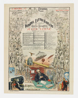 JULES VERNE VOYAGES EXTRAORDINAIRES Rjxq-POSTER/REPRODUCTION  d1 AFFICHE VINTAGE