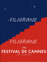 Festival de Cannes 2005 - Belle Affiche Officielle Originale 60x80cm Etat Neuf