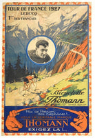 SPORT CYCLISTE LEDUCQ TOUR 1927 Rylm-REPRODUCTION d1 AFFICHE VINTAGE