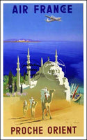 AIR France © POSTER/AFFICHE 50x70cm : : PROCHE-ORIENT