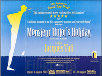 FILM MONSIEUR HULOT'S HOLIDAY Rtmk-REPRODUCTION d1 AFFICHE VINTAGE