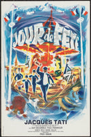 FILM JOUR de FêTE TATI Rhww-POSTER/REPRODUCTION d1 AFFICHE VINTAGE